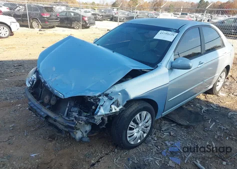 2004 Kia Spectra Ex/Lx z USA, uszkodzony, nr VIN KNAFE122445018684